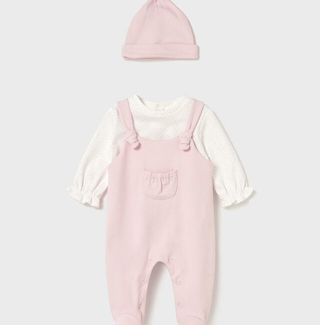 Jardineira e Gorro bebe Mayoral