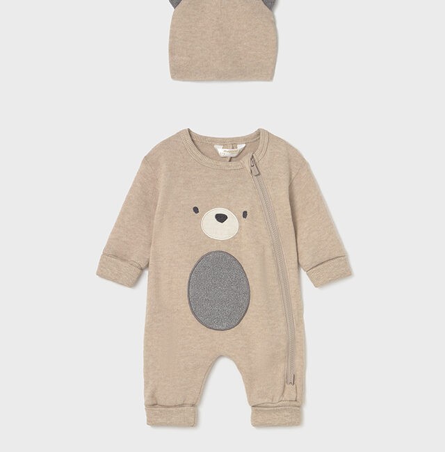 Calça com gorro bebe Mayoral