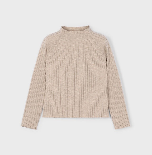 Camisola meia gola tricot Mayoral