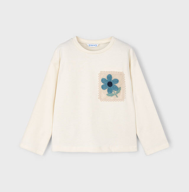 Camisola bolso crochet Mayoral