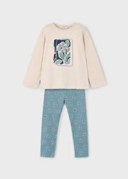 Conjunto leggings estampadas Mayoral