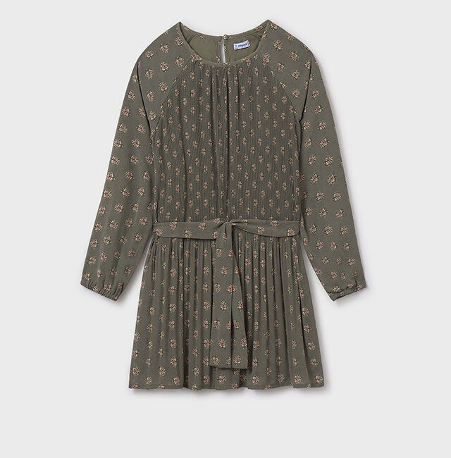 Vestido plissado Mayoral