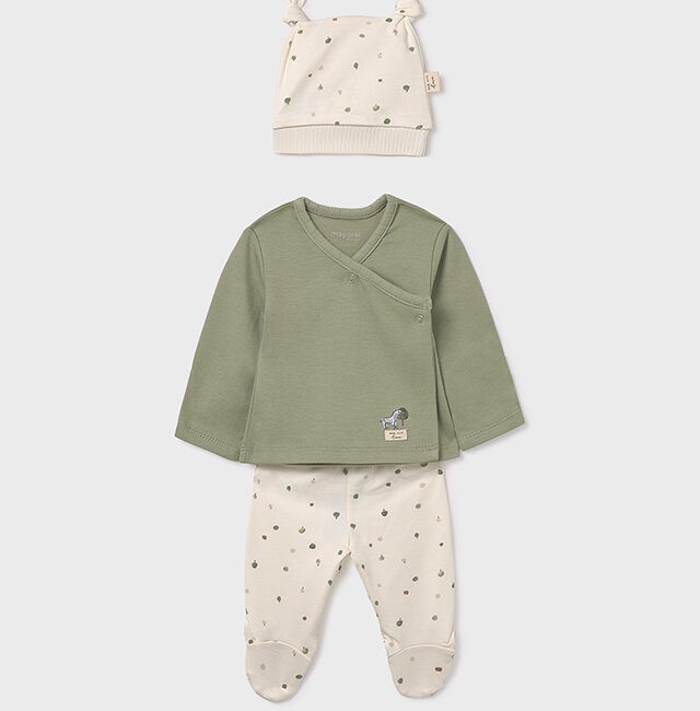 Conjunto interior bebe com babygrow Mayoral