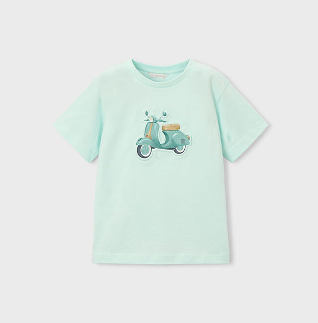 T´shirt embossed vespa Mayoral