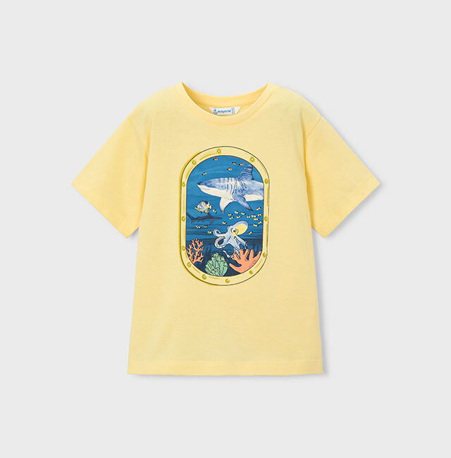 T´shirt escotilha / mar Mayoral