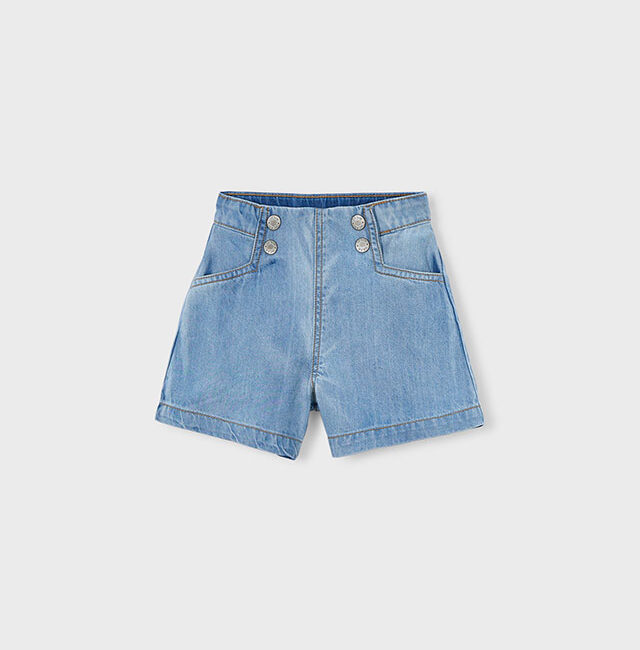 Calção denim fluida Mayoral